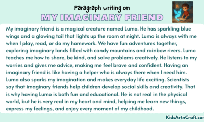 Paragraph on My Imaginary Friend