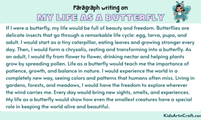 Paragraph on My Life as a Butterfly