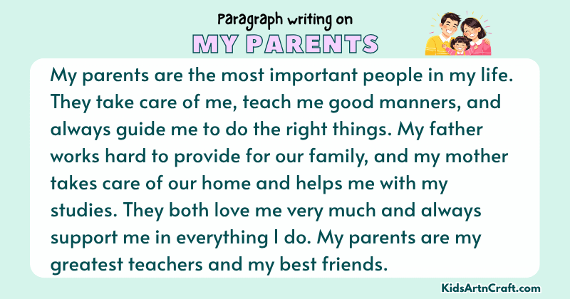 Paragraph on My Parents
