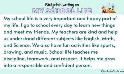 Paragraph on My School Life