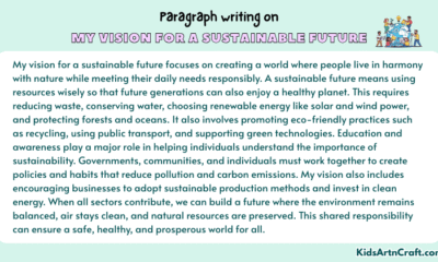 Paragraph on My Vision for a Sustainable Future