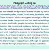 Paragraph on Natural Disasters