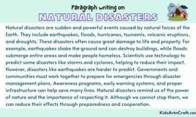 Paragraph on Natural Disasters