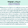 Paragraph on Nature