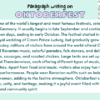 Paragraph on Oktoberfest