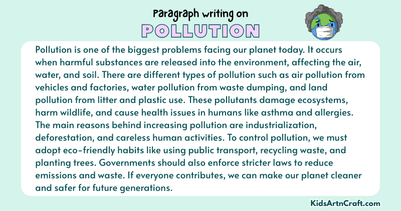 Paragraph on Pollution