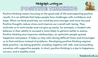 Paragraph on Positive Thinking