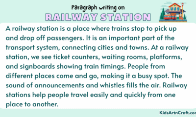 Paragraph on Railway Station
