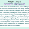 Paragraph on Rainy Season
