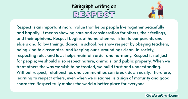 Paragraph on Respect