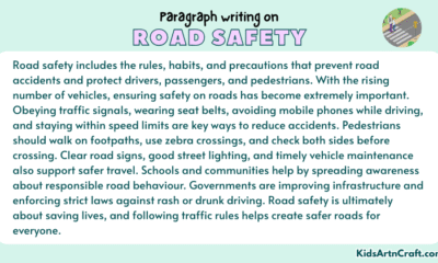 Paragraph on Road Safety