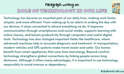 Paragraph on Role of Technology in Our Life