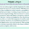 Paragraph on Role of Youths in Nation Building