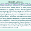 Paragraph on Sachin Tendulkar
