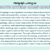 Paragraph on Save Rivers Campaign