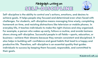 Paragraph on Self-Discipline