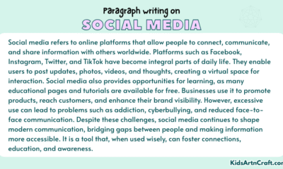 Paragraph on Social Media