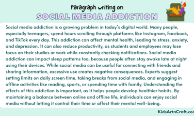 Paragraph on Social Media Addiction