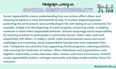 Paragraph on Social Responsibility