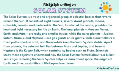 Paragraph on Solar System