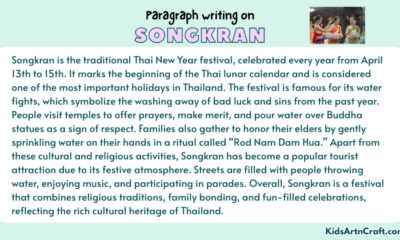 Paragraph on Songkran