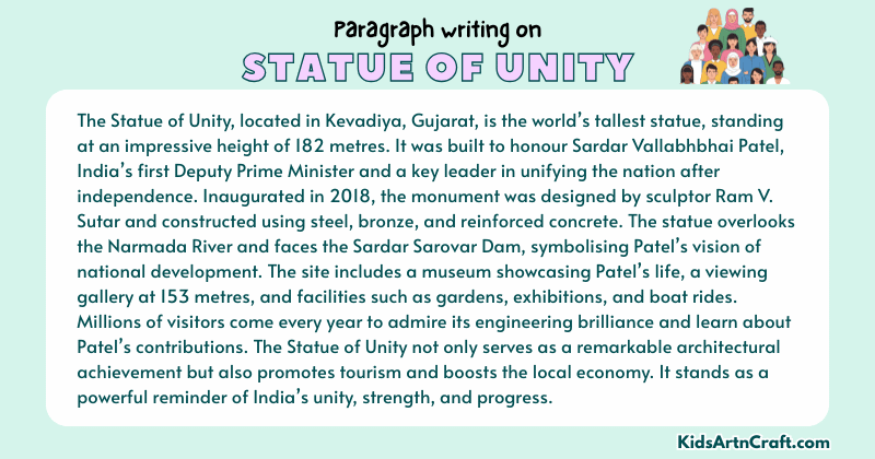 Paragraph on Statue of Unity