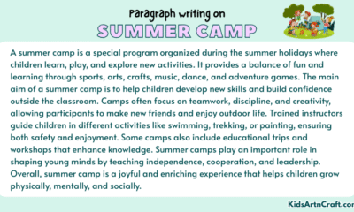 Paragraph on Summer Camp