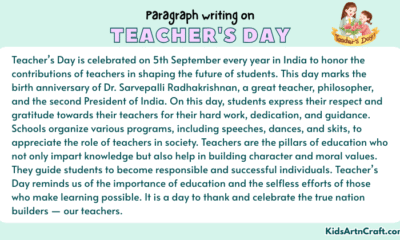 Paragraph on Teacher's Day