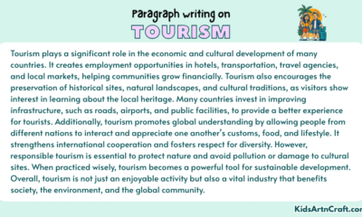 Paragraphs On Tourism
