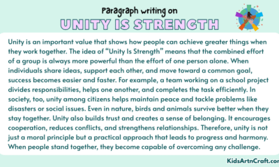 Paragraph on Unity is Strength