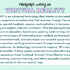 Paragraph on Virtual Reality