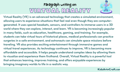 Paragraph on Virtual Reality