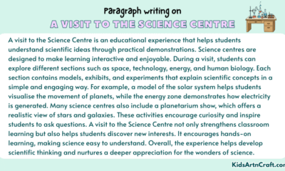 Paragraph on A Visit to the Science Centre