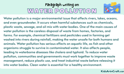 Paragraph On Water Pollution