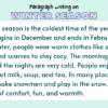 Paragraph on Winter Season