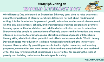 Paragraph on World Literacy Day
