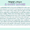 Paragraph On A Cozy Room