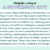 Paragraph on A Futuristic City