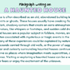 Paragraph on A Haunted House