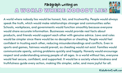 Paragraph on A World Where Nobody Lies
