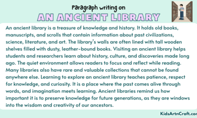 Paragraph on An Ancient Library