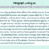 Paragraph on Are Humans Responsible For Climate Change?
