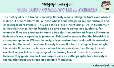 Paragraph on The Best Quality in a Friend