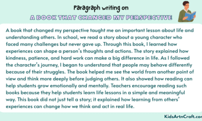 Paragraph on A Book That Changed My Perspective