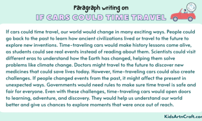 Paragraph on If Cars Could Time Travel