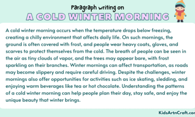 Paragraph on A Cold Winter Morning
