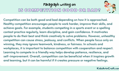 Paragraph on Is Competition Good Or Bad?
