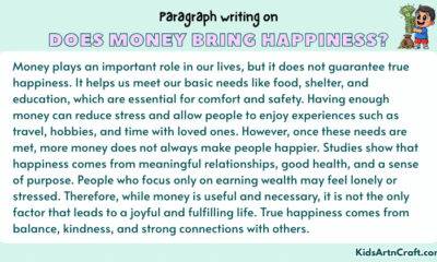 Paragraph on Does Money Bring Happiness?