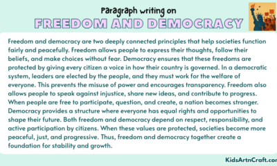 Paragraph on Freedom and Democracy