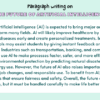 Paragraph on The Future of Artificial Intelligence